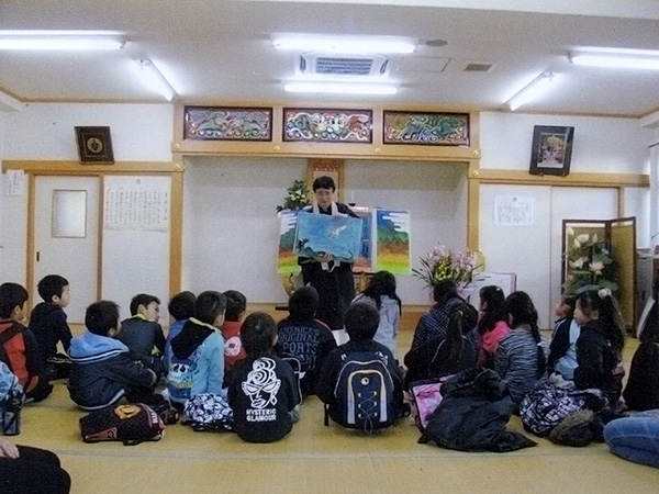 「子ども会」来院の様子
